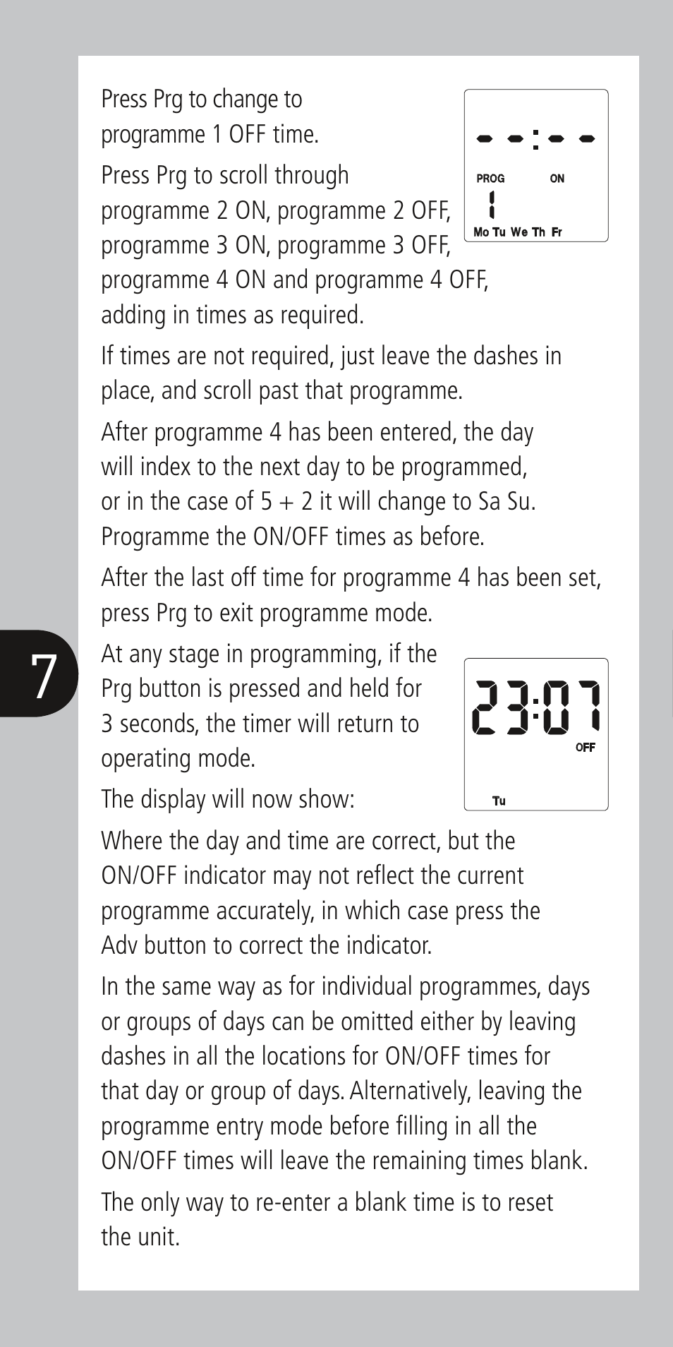 Timeguard NTT08 User Manual | Page 8 / 12