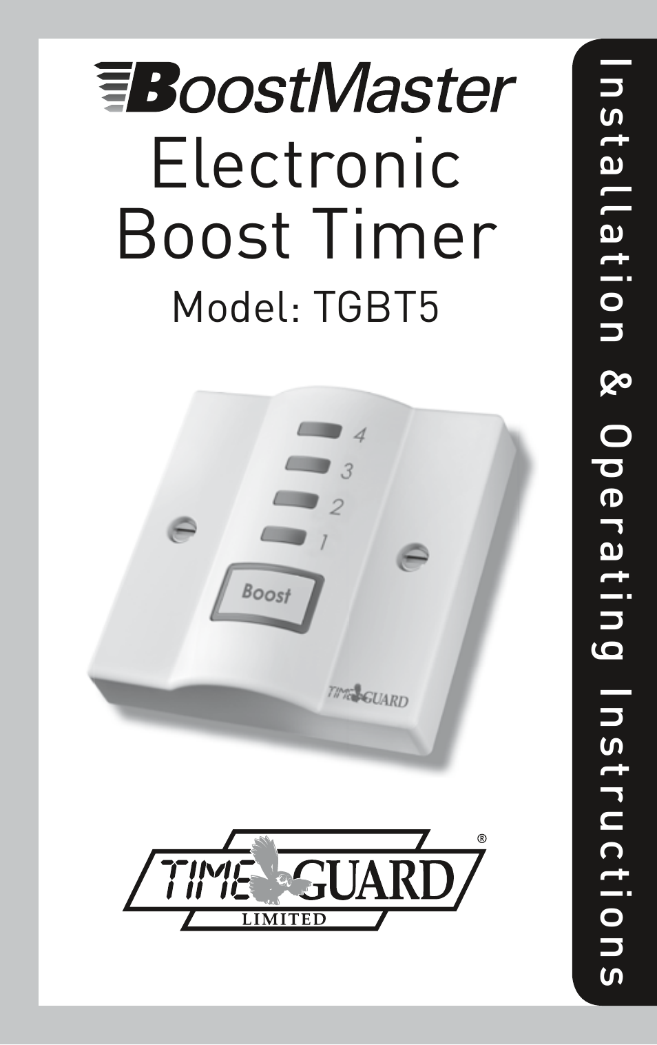 Timeguard TGBT5 User Manual | 6 pages