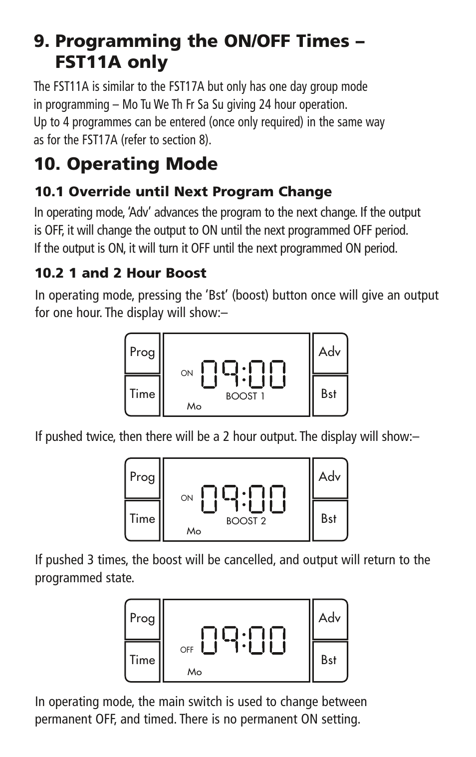 Timeguard FST17A User Manual | Page 10 / 12