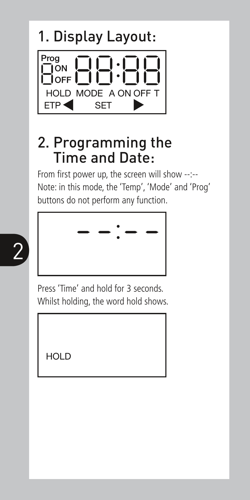 Timeguard TRT05 User Manual | Page 3 / 12