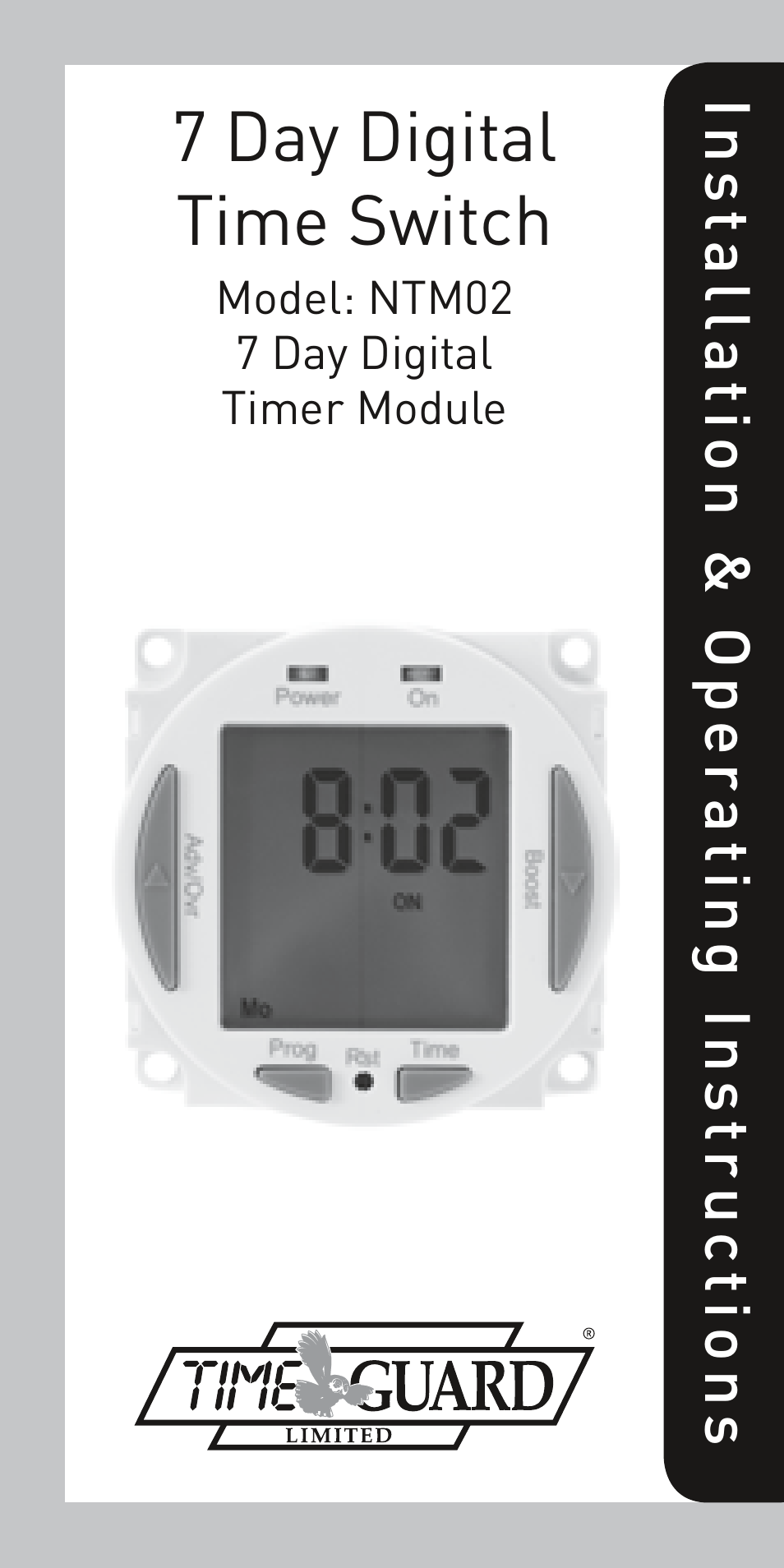 Timeguard NTM02 User Manual | 12 pages