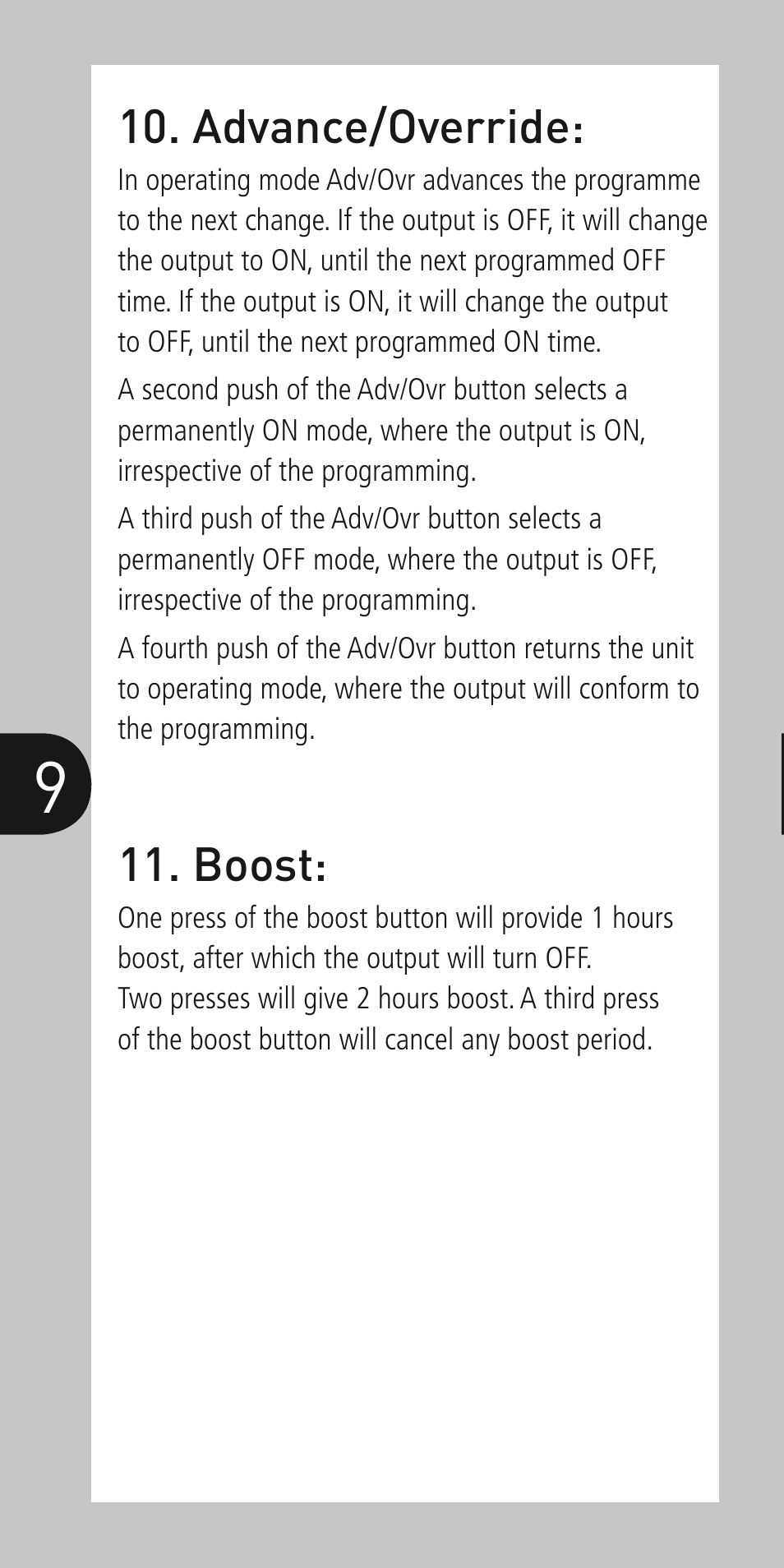 Timeguard NTM02 User Manual | Page 10 / 12