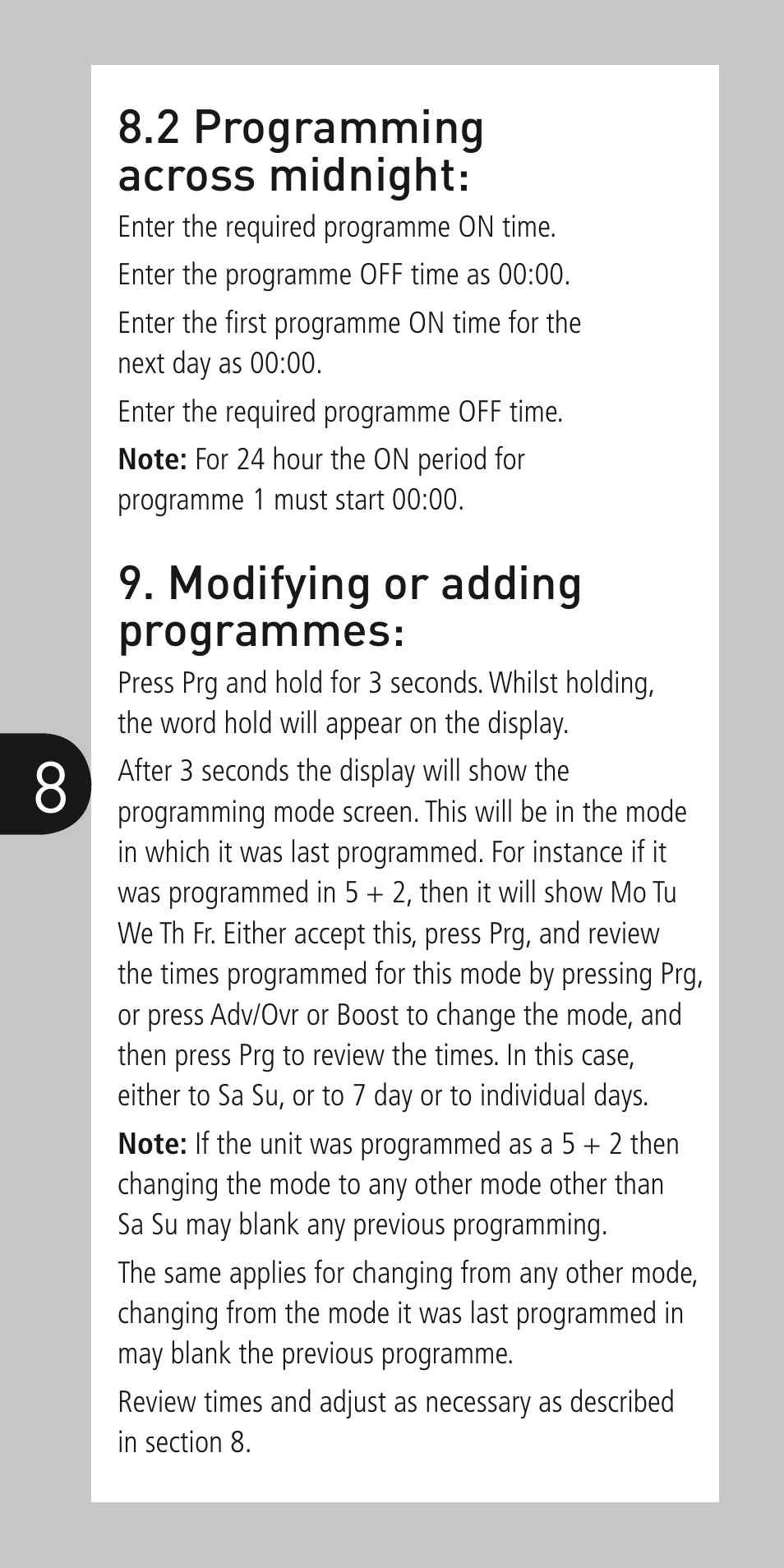 Timeguard NTM02 User Manual | Page 9 / 12