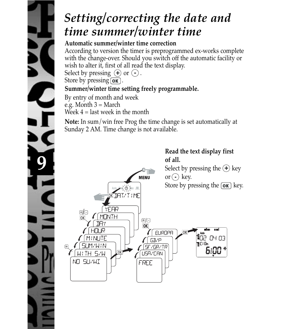 Timeguard TR 672 top User Manual | Page 10 / 12