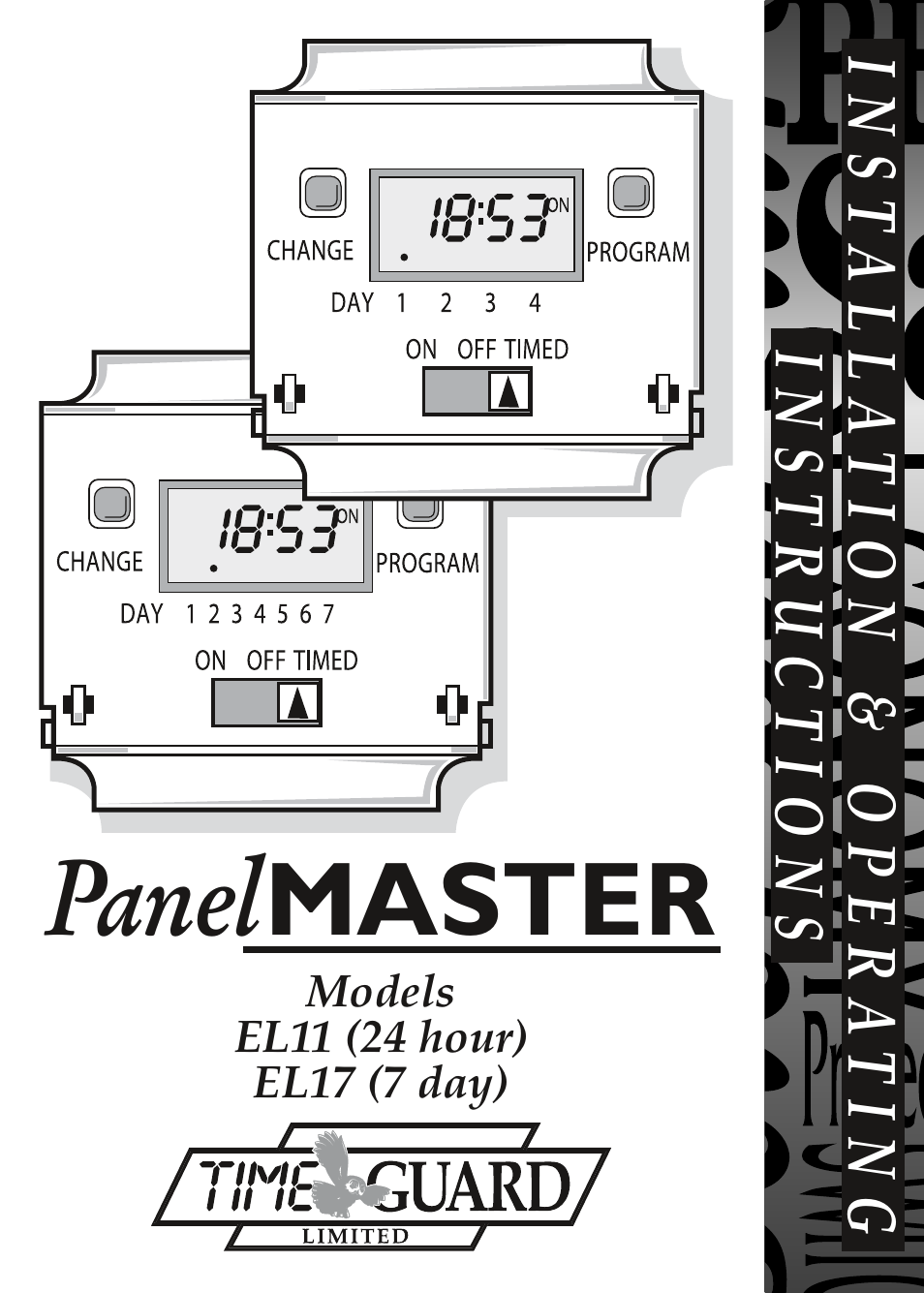 Timeguard EL17 User Manual | 12 pages