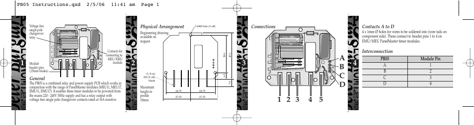 Timeguard PB05 User Manual | Page 3 / 8