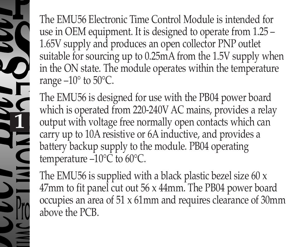 Timeguard EMU56 User Manual | Page 2 / 12