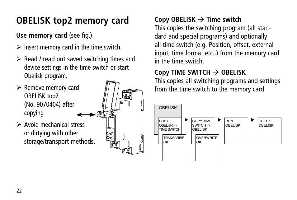 Timeguard TR 608 top2 User Manual | Page 22 / 24