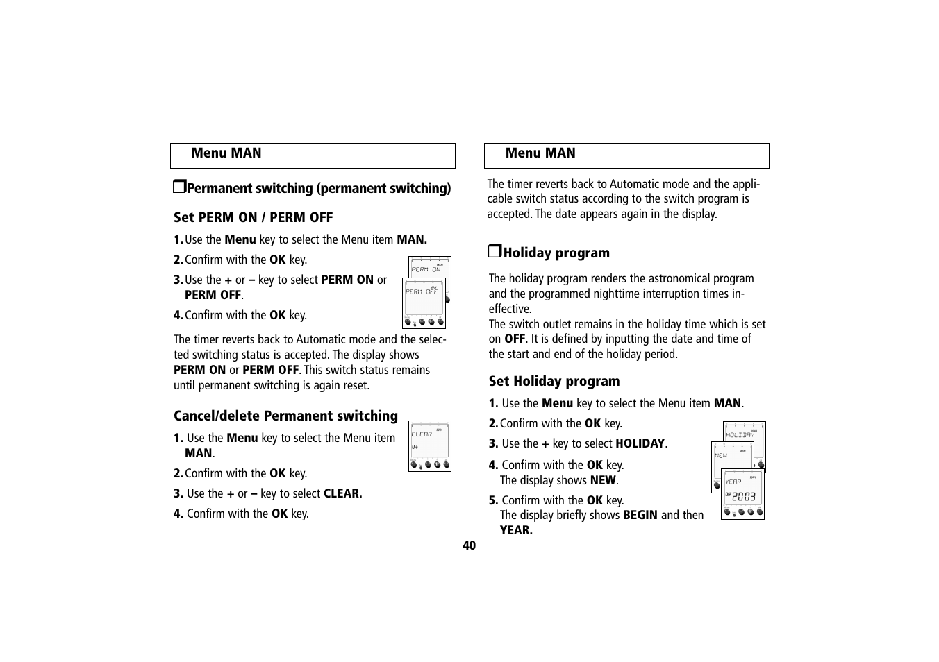 Timeguard SELEKTA 170 top2 User Manual | Page 17 / 24