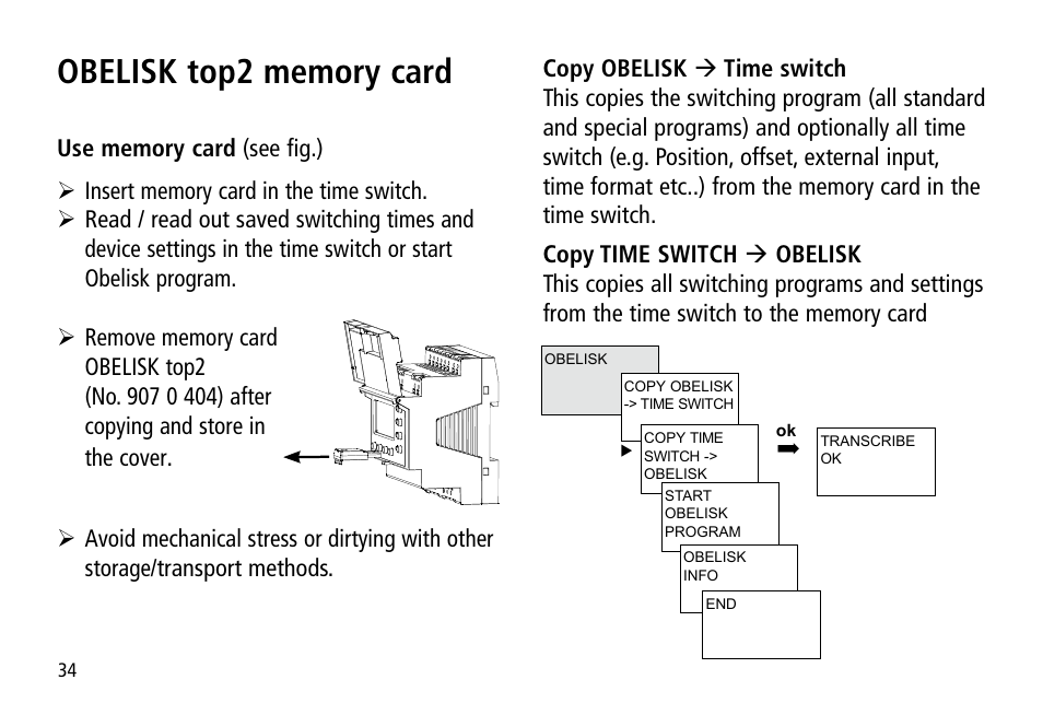 Timeguard TR 644 top2 User Manual | Page 34 / 36