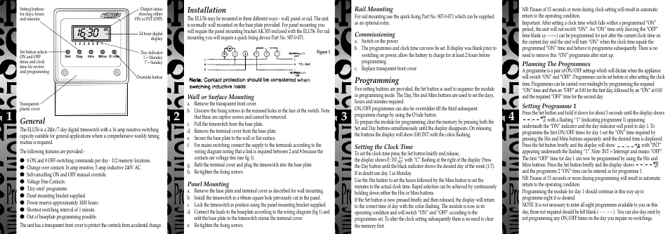 Timeguard ELU56 User Manual | 2 pages