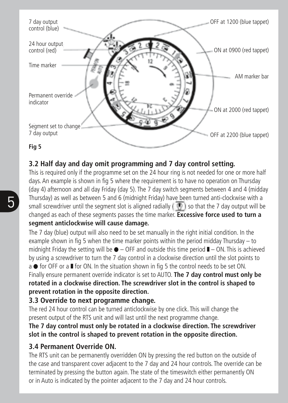 Timeguard RTS114 User Manual | Page 6 / 8