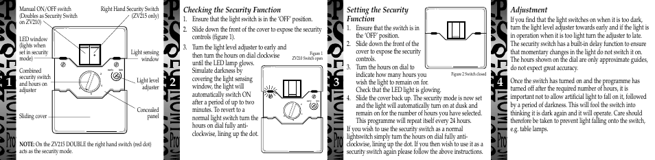 Timeguard ZV215 User Manual | 2 pages