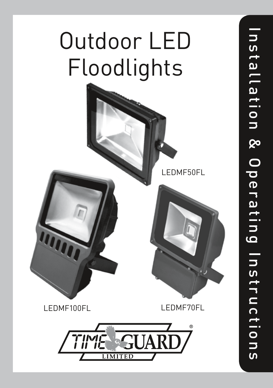 Timeguard LEDMF100FL User Manual | 4 pages