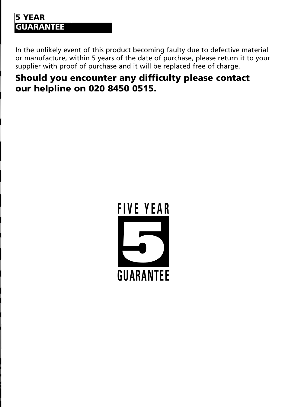 Timeguard MLB98 User Manual | Page 11 / 12