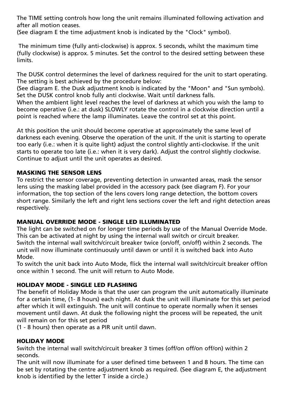 Timeguard MLB98 User Manual | Page 5 / 12