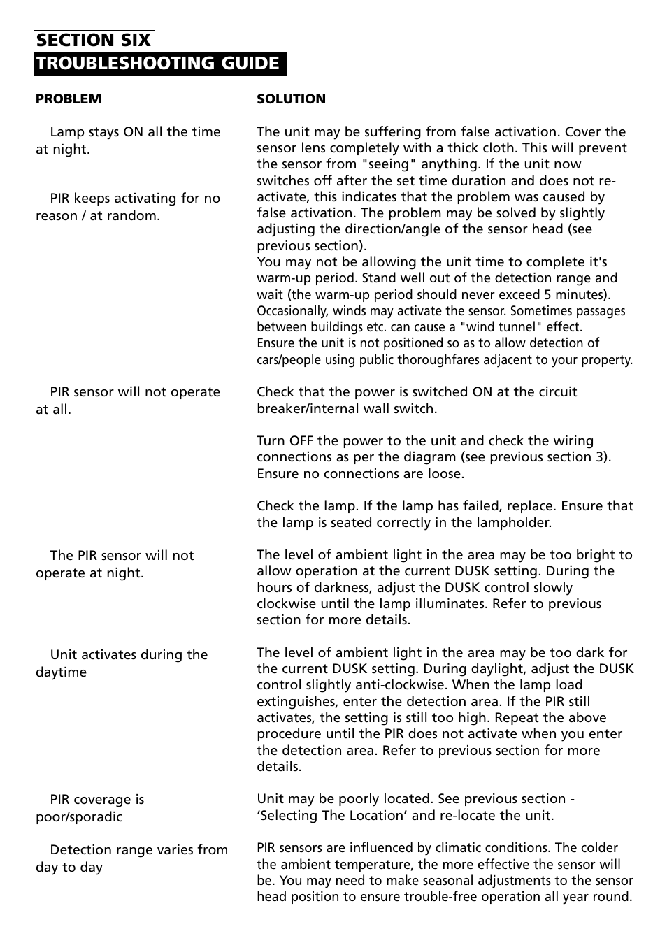 Timeguard SLW45 User Manual | Page 9 / 12