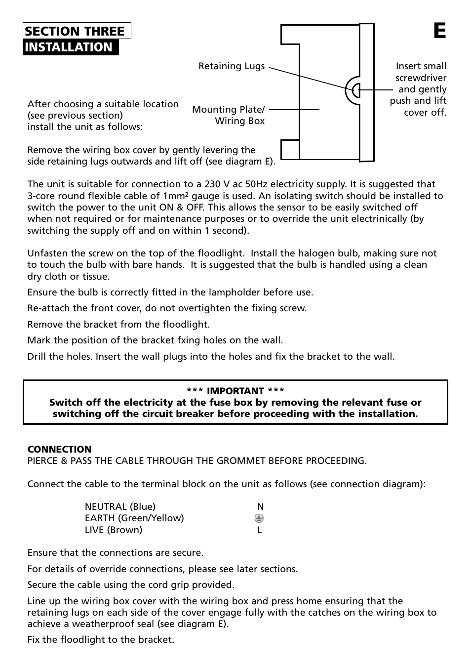 Timeguard NSLB150C User Manual | Page 5 / 11