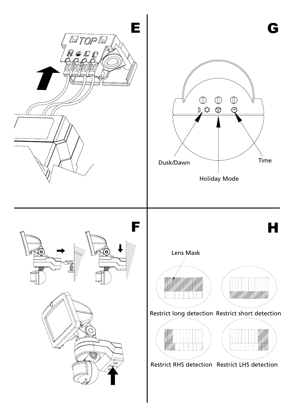 Eg f h | Timeguard MLB150C User Manual | Page 5 / 12
