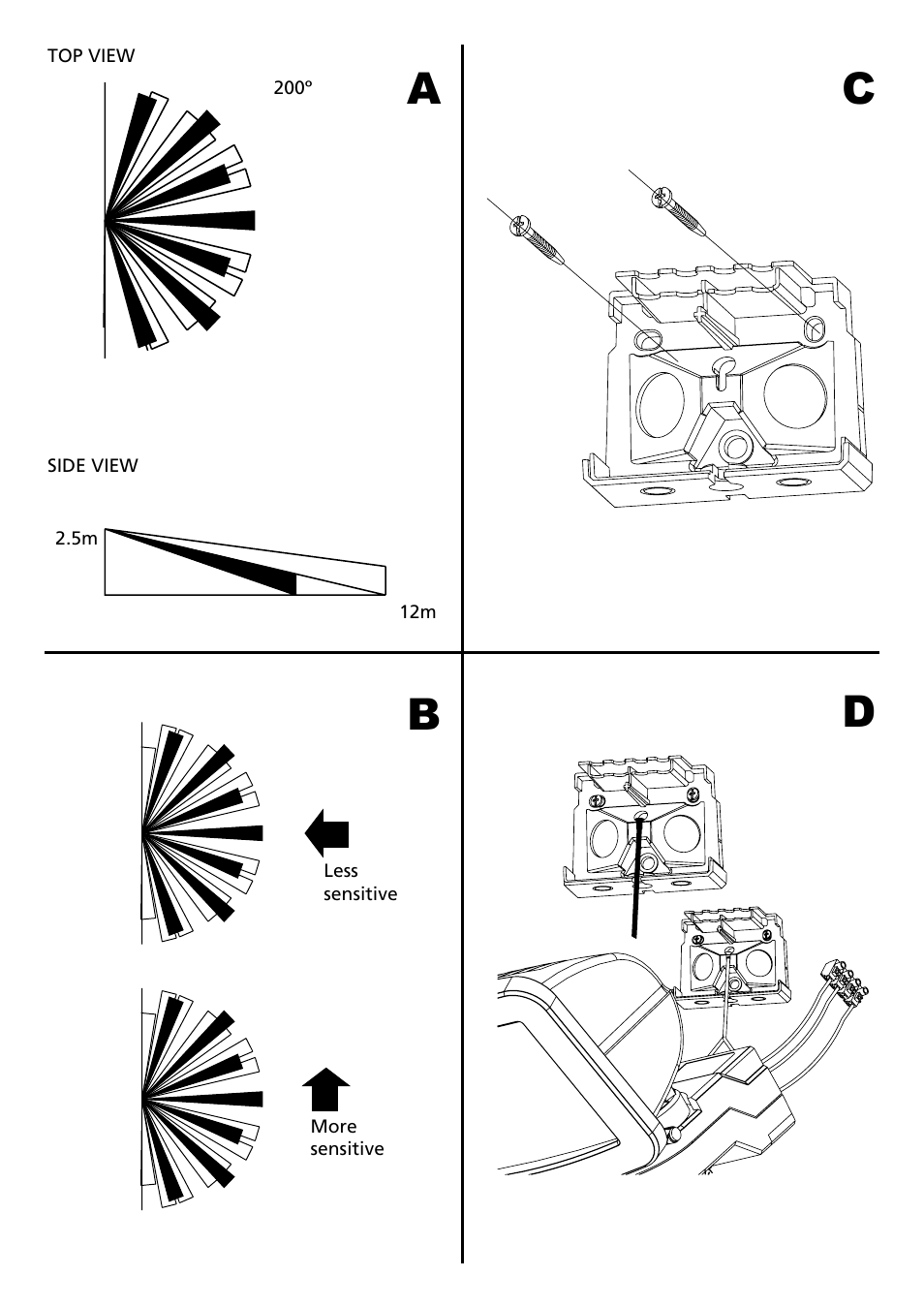 Ac b d | Timeguard MLB150C User Manual | Page 7 / 12