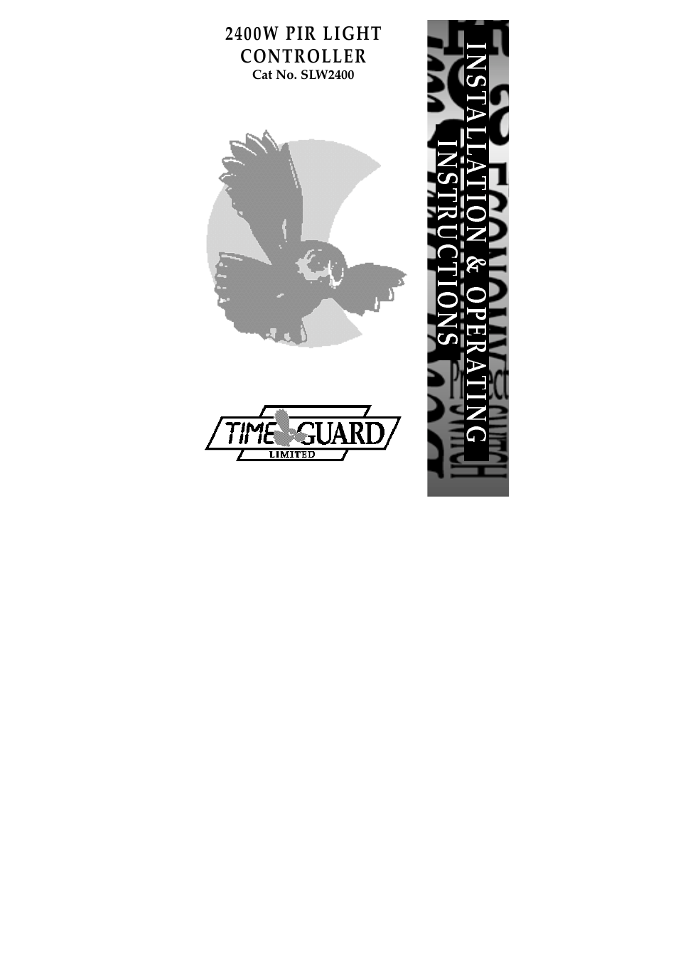 Timeguard SLW2400 User Manual | 12 pages