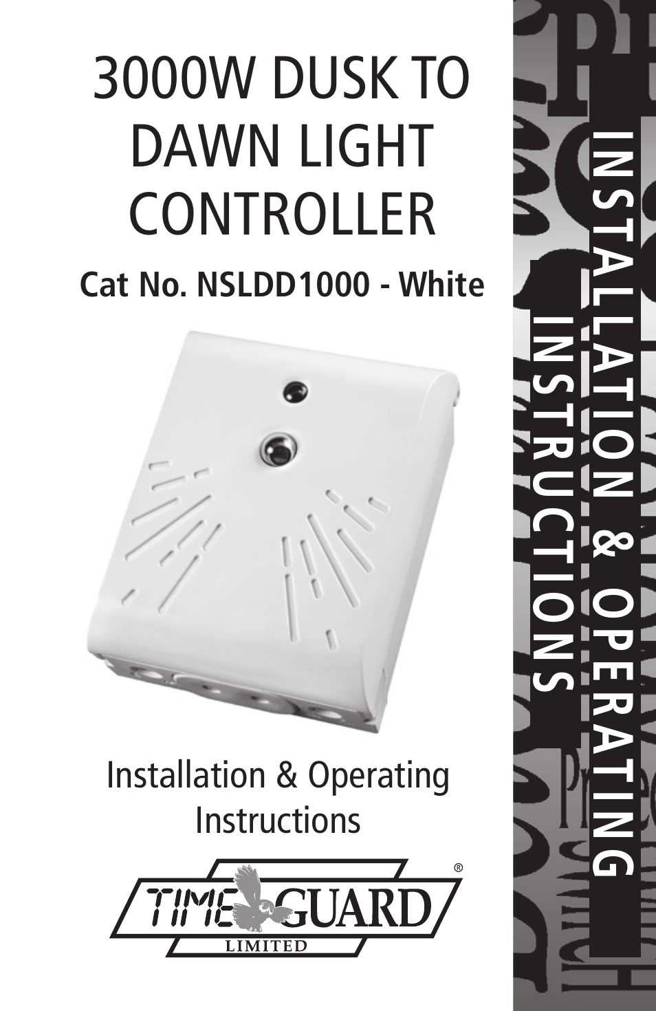 Timeguard NSLDD1000 User Manual | 8 pages