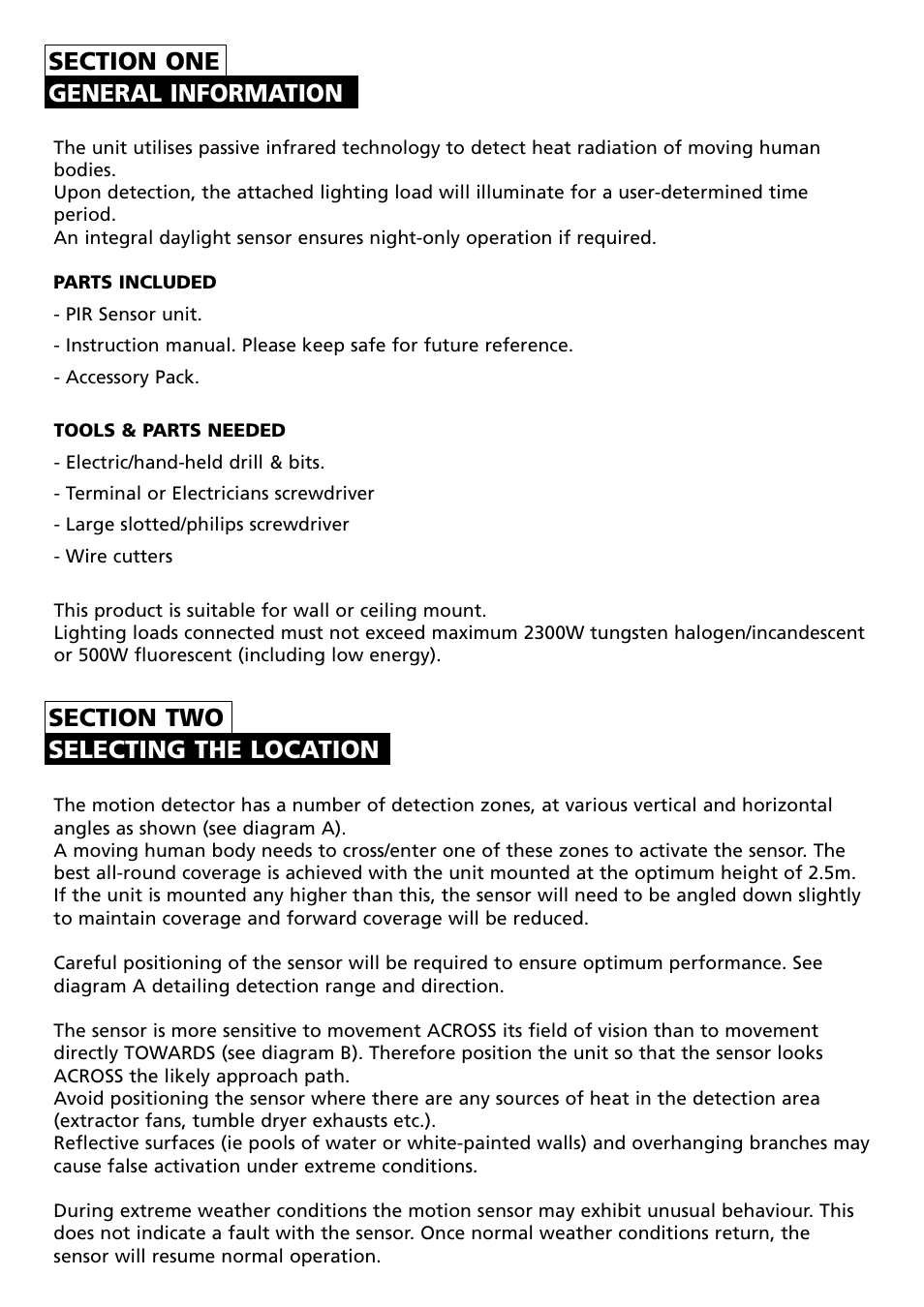 Timeguard NSLB2000 User Manual | Page 3 / 10