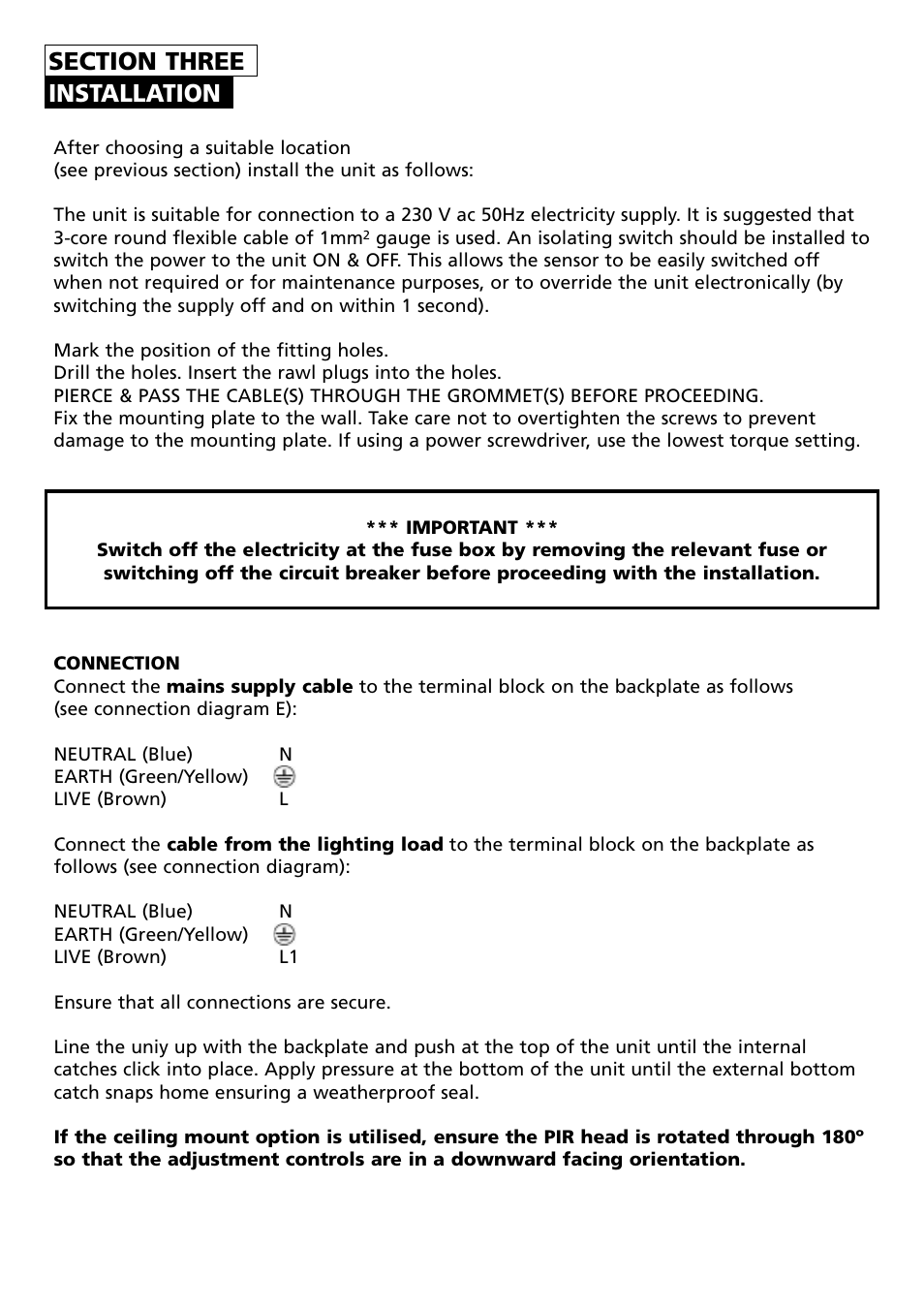Timeguard NSLB2000 User Manual | Page 4 / 10