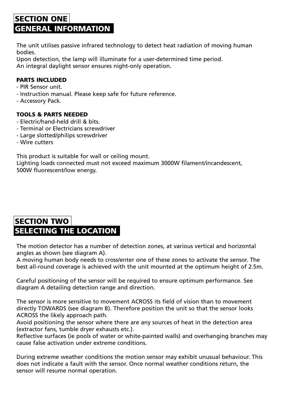 Timeguard MLB3000 User Manual | Page 2 / 12