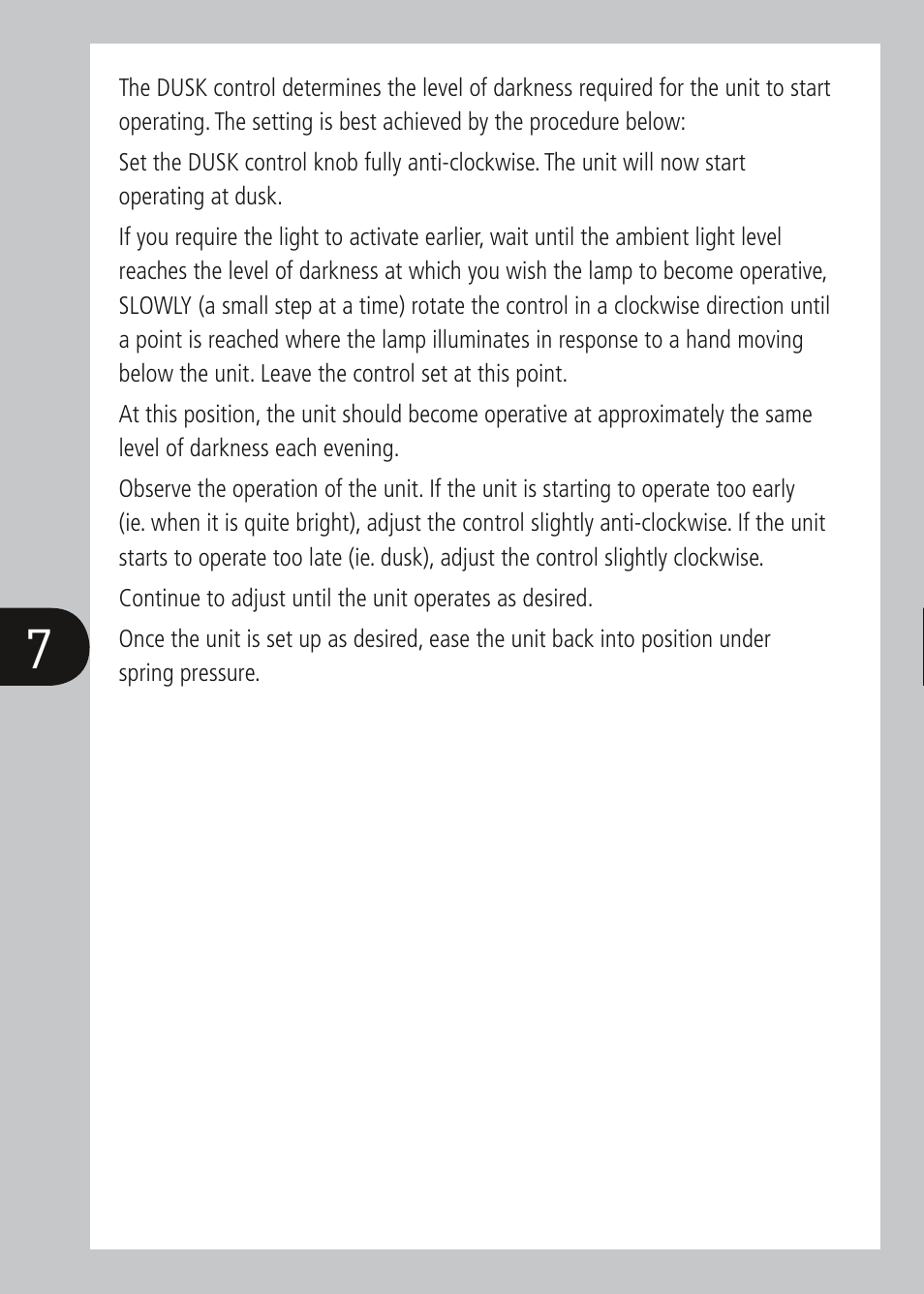 Timeguard PDFM1500 User Manual | Page 8 / 12