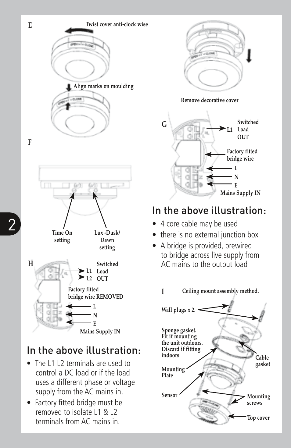 Timeguard SLW360L User Manual | Page 3 / 12