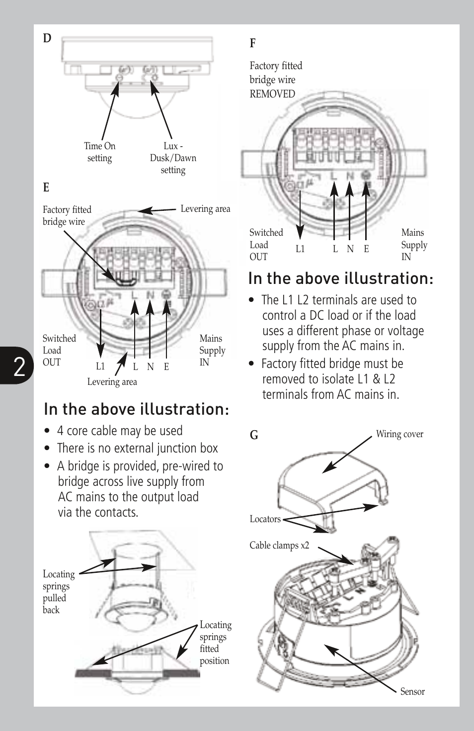 Timeguard SLFM360L User Manual | Page 3 / 12