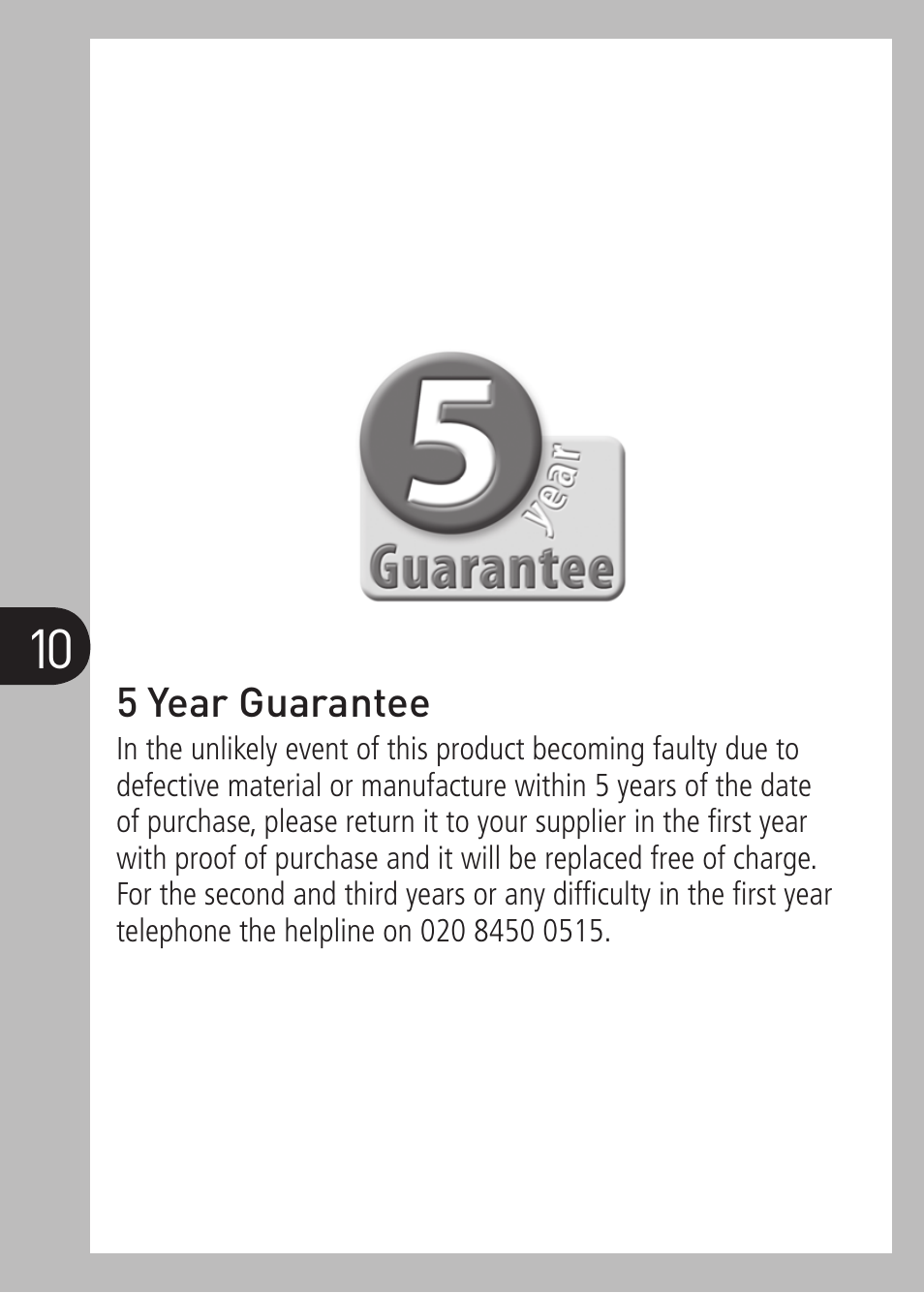 Timeguard RCD10WPV User Manual | Page 11 / 12
