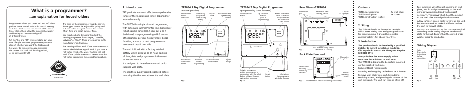 Timeguard TRT034 User Manual | Page 2 / 7