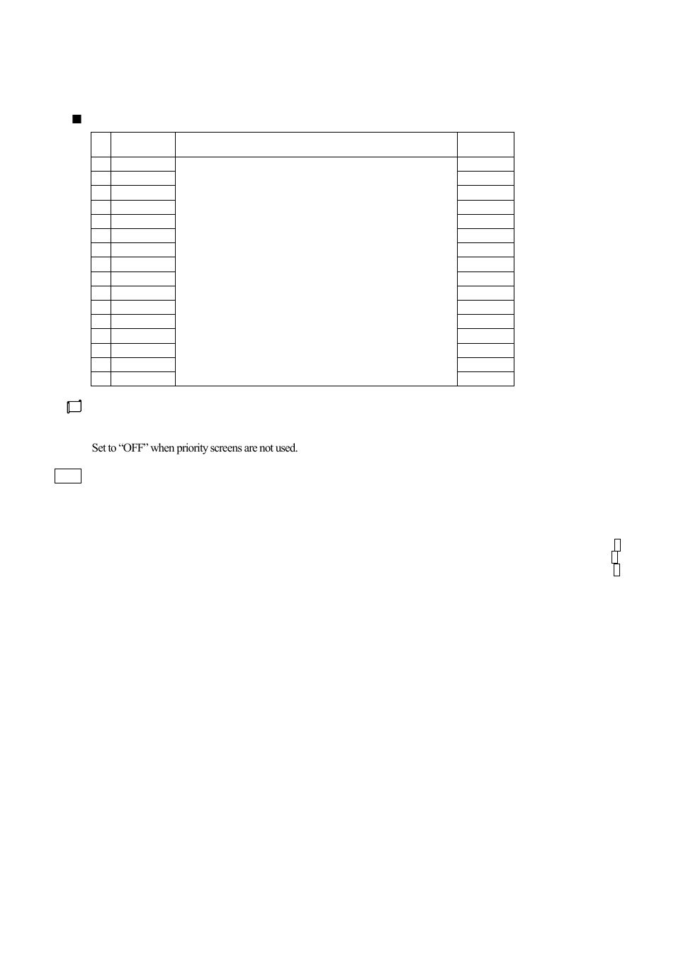 11 priority screen setting, 11 priority screen setting -71 | TOHO ELECTRONICS TTM200 User Manual | Page 219 / 264