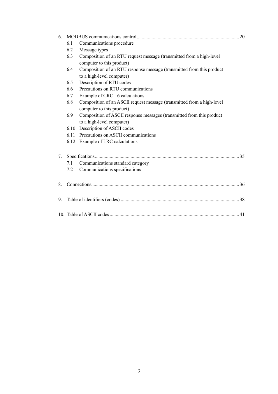 TOHO ELECTRONICS TTM000 User Manual | Page 3 / 42