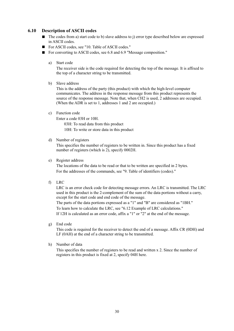 TOHO ELECTRONICS TTM000 User Manual | Page 30 / 42