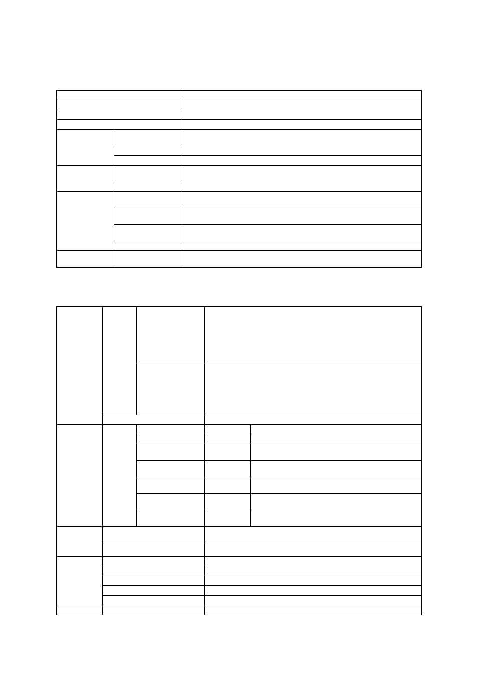 Specifications and ratings, 1 general specifications, 2 ratings and performance | TOHO ELECTRONICS TTM-00BT User Manual | Page 32 / 35