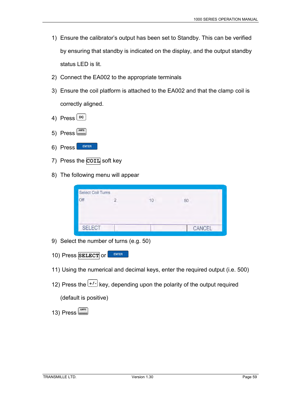 Transmille 1000-Series User Manual | Page 59 / 104