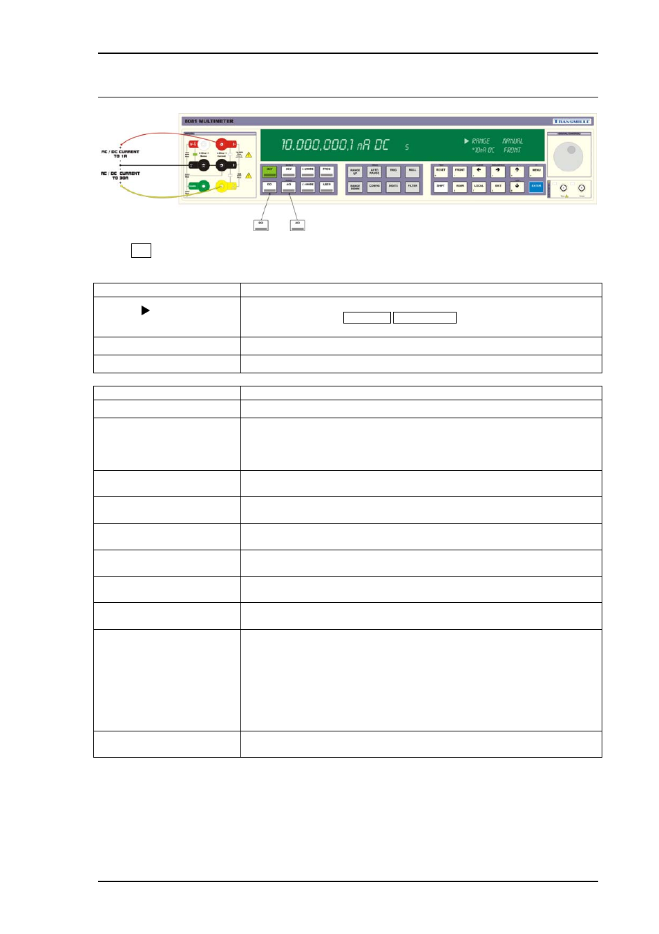 Transmille 8000 Series User Manual | Page 42 / 71