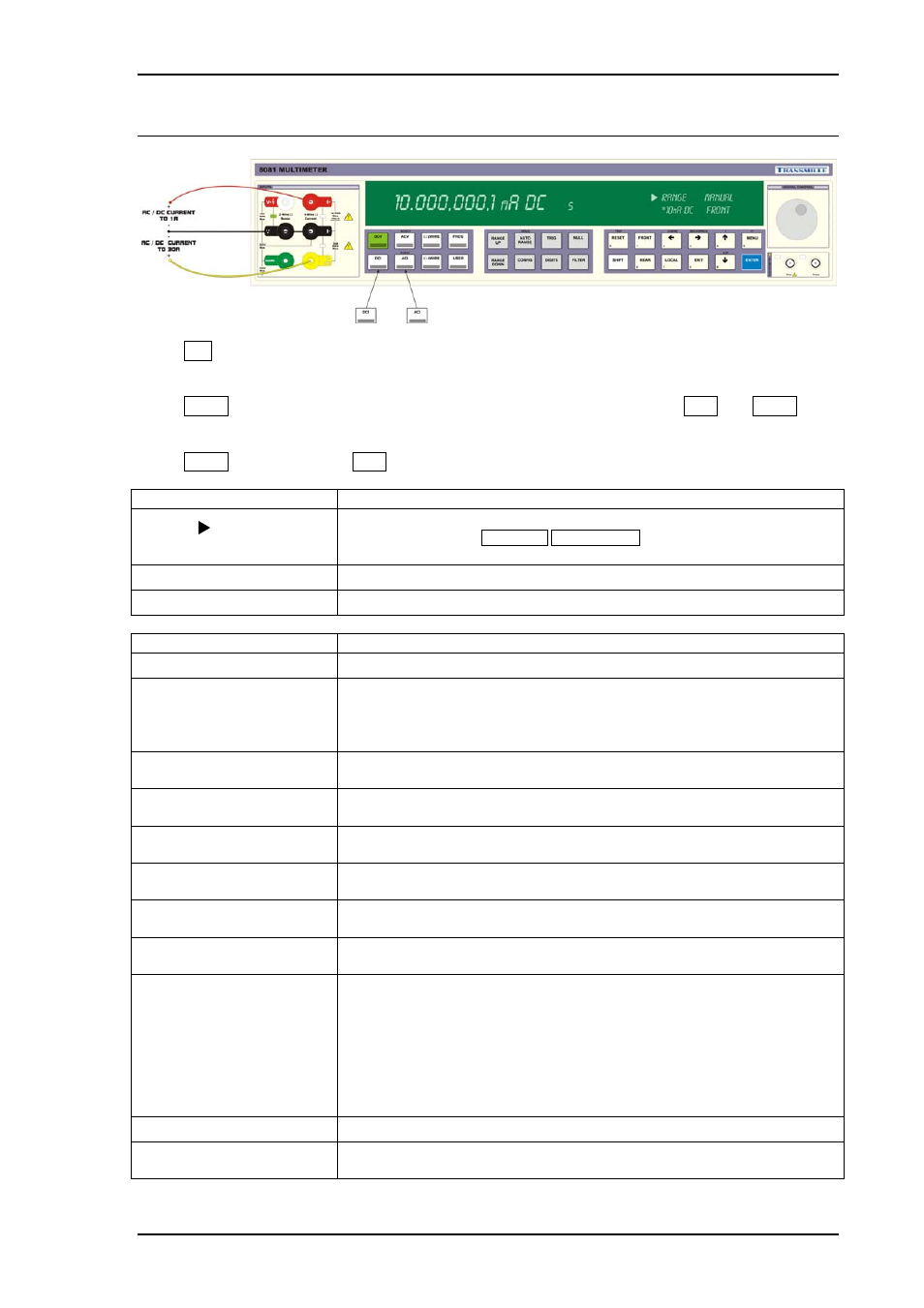 Transmille 8000 Series User Manual | Page 44 / 71