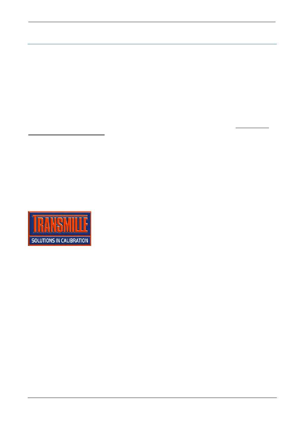 Guarantee and service | Transmille 2090 User Manual | Page 9 / 9