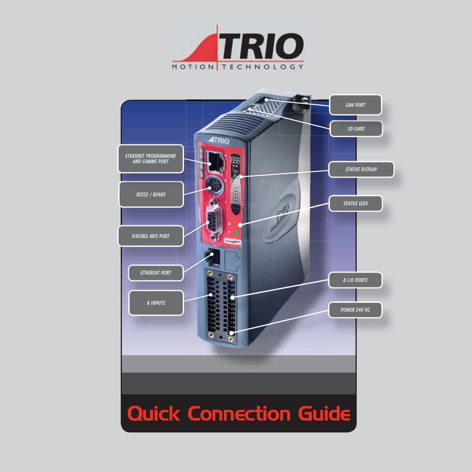 Trio Motion Technology MC4N-ECAT User Manual | 12 pages