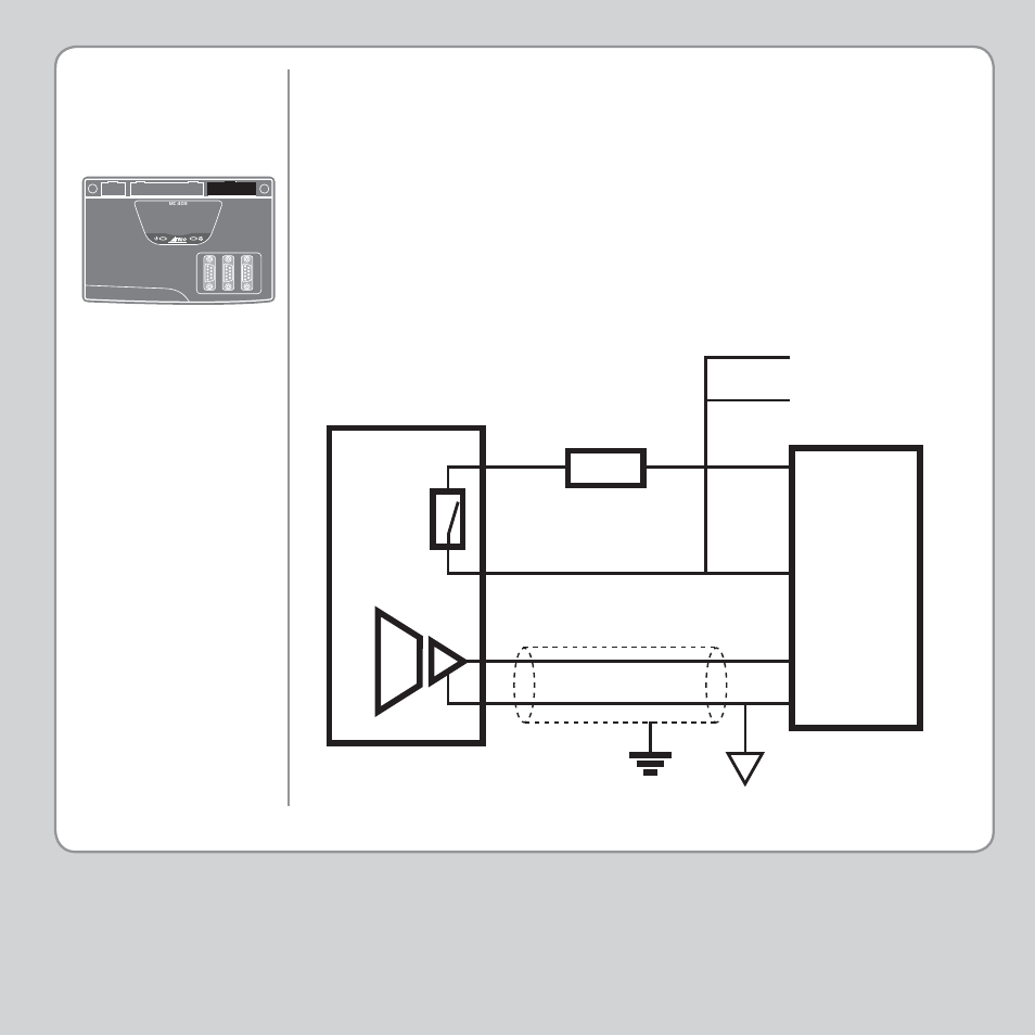 Amplifier enable (watchdog) relay output | Trio Motion Technology MC403 User Manual | Page 5 / 8