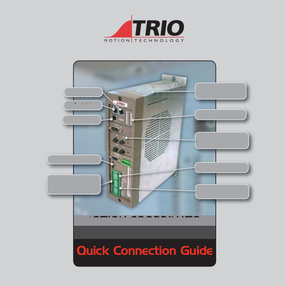 Trio Motion Technology MC224 User Manual | 8 pages