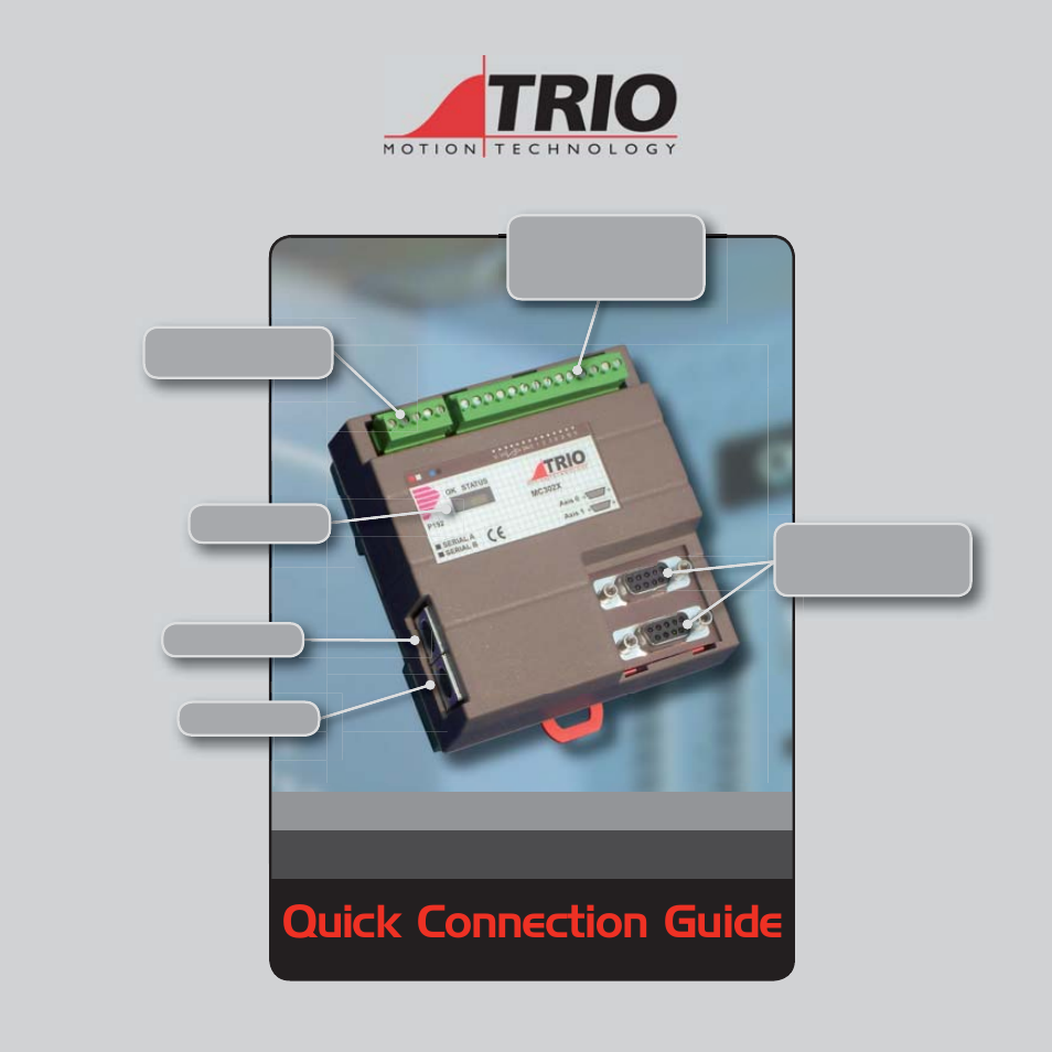 Trio Motion Technology MC302x User Manual | 8 pages