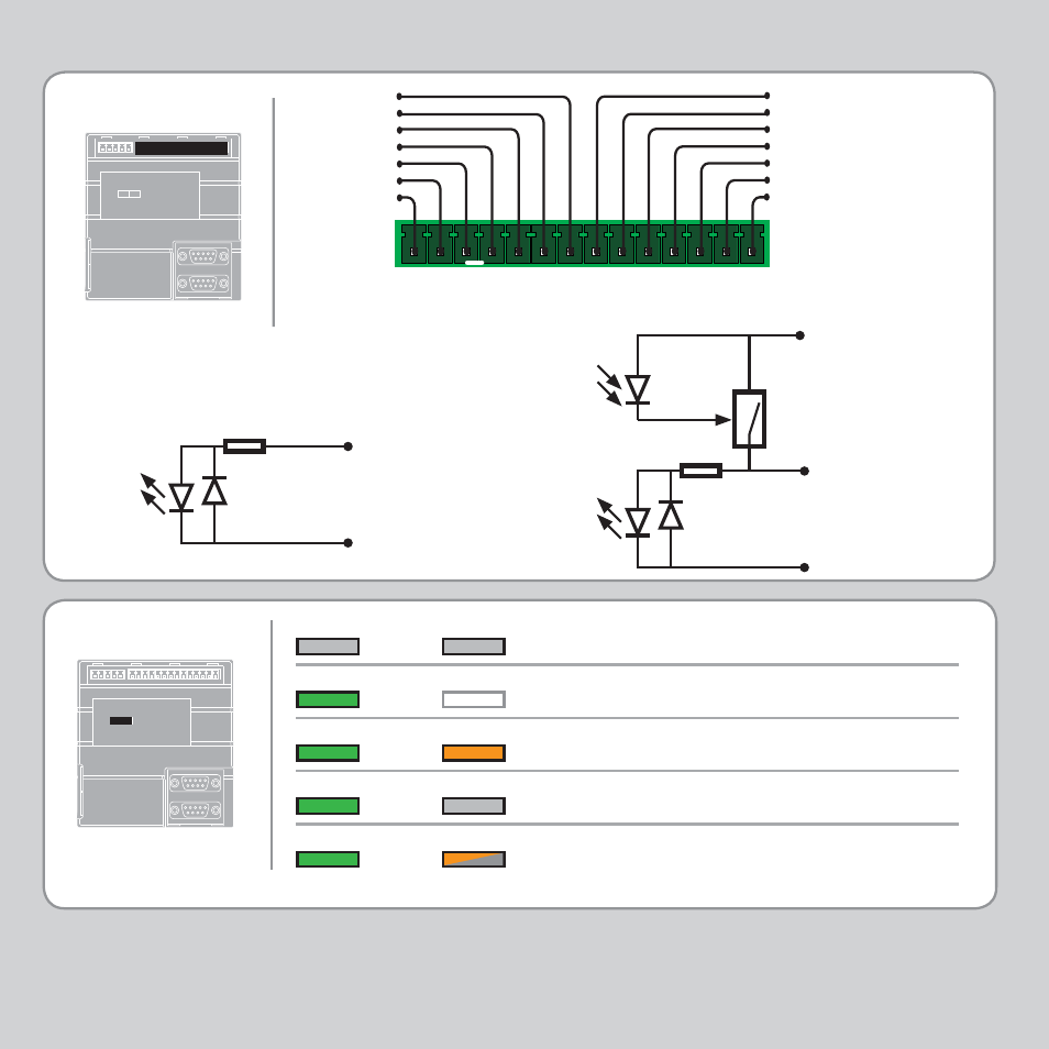 I/o connector, Led error codes, I/o connector 1 | Trio Motion Technology MC302x User Manual | Page 6 / 8