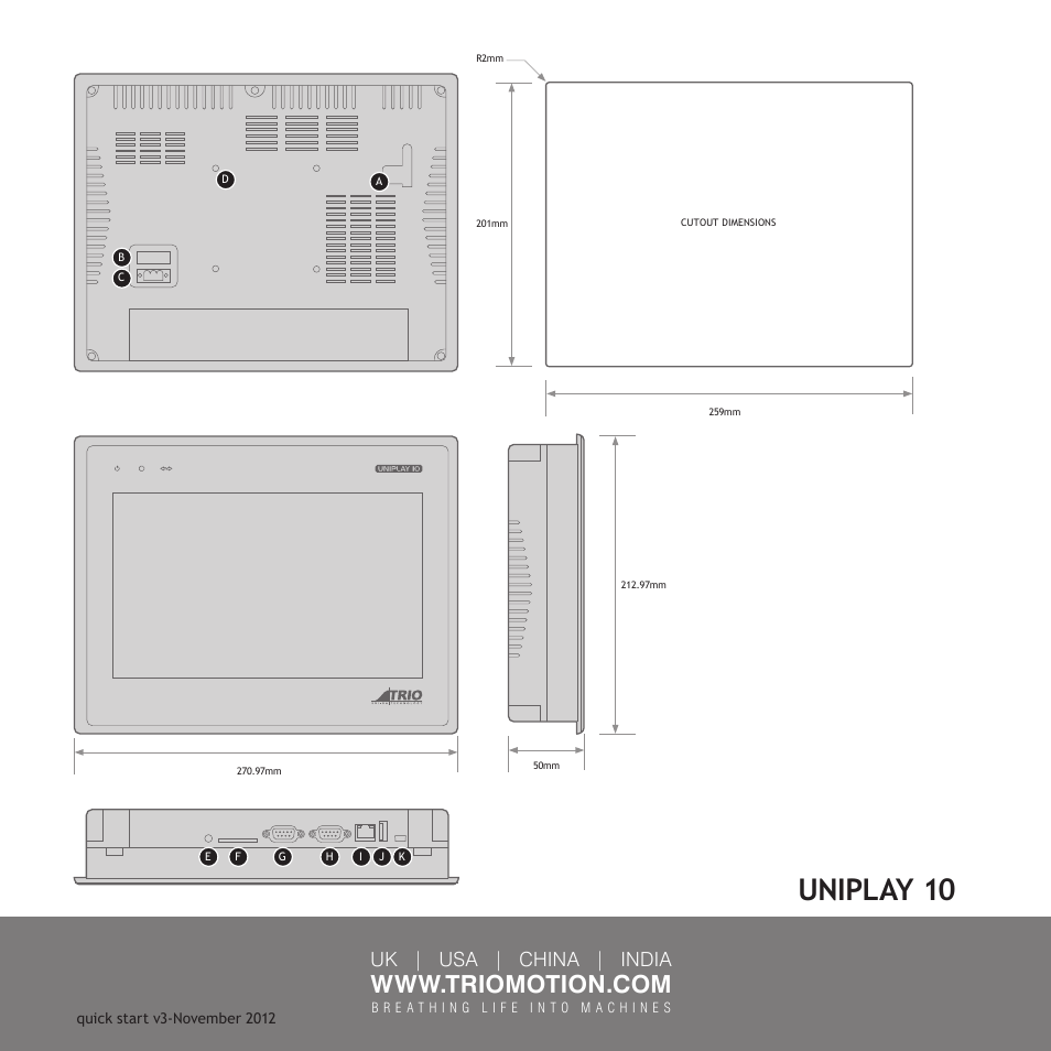 Uniplay 10, Uk | usa | china | india | Trio Motion Technology Uniplay HMI User Manual | Page 12 / 12