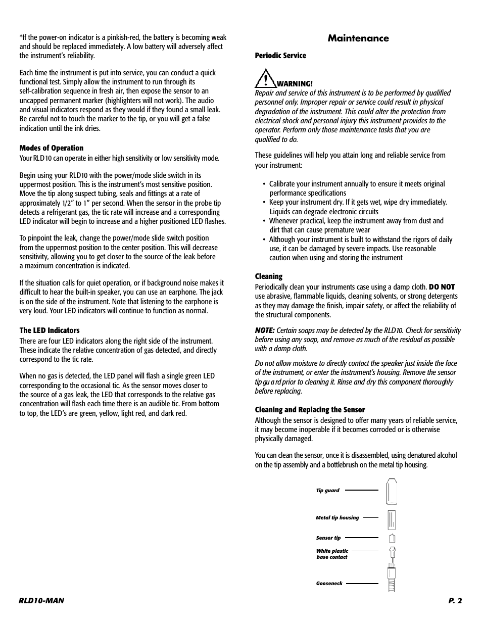 UEi Test Instruments RLD10` User Manual | Page 3 / 6