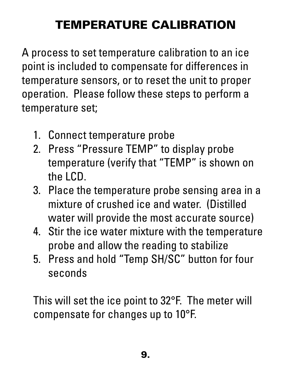 UEi Test Instruments SSM1 User Manual | Page 10 / 12